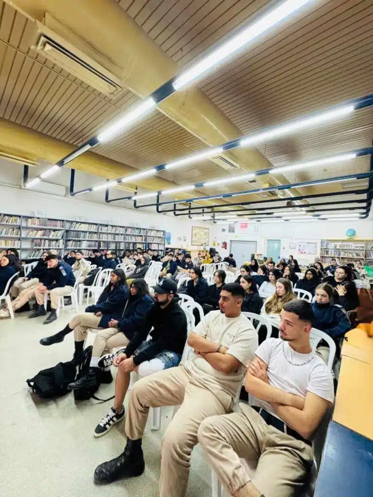 הרצאת צמד ברזל באורט תעופה וחלל קריית גת